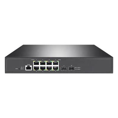 China LACP 8 PoE+ 30W GE Ports + 2 SFP Uplink Ports Commercial Layer 2 Managed PoE+ Switch For CCTV Camera for sale