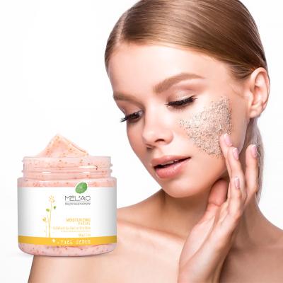 China New Arrival Skin Care Exfoliator Whitening Moisturizing Face Scrub Private Label Exfoliating Rose Body Scrub for sale