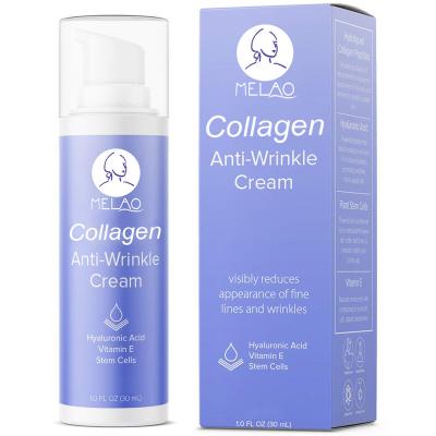 China Skin Revitalizer Private Label Collagen Cream For Face Anti Aging Skin Whitening Natural Beauty Aloe Moisturizer Wrinkle Day Night for sale