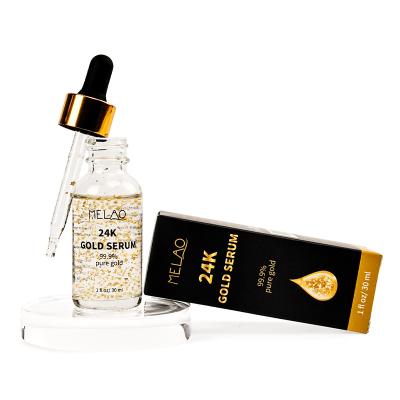 China Moisturizer Size Quality Private Label 24k Gold Organic Natural Serum Face Care for sale