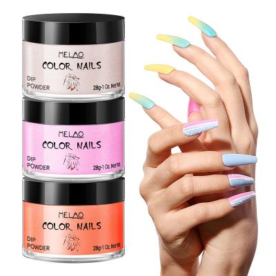 China Convenient nail private acrylic powder long nail cosmetics labelcolor time and problem acrylic powder nail backup dipping for sale