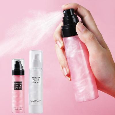 China Private Label Logo Waterproof Setting Spray Custom Moisturizer 12 Hours Lasting Makeup Fixer Setting Spray for sale