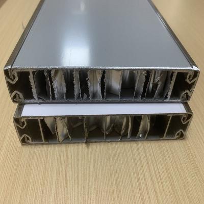 China 18mm 24mm 37mm 42mm Modern Mall Stadium Aluminum Honeycomb Panel Partition for sale