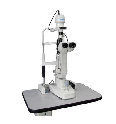 China New ML-SL19 Metal Slit Lamp Microscope With Drum 5 Magnifications for sale