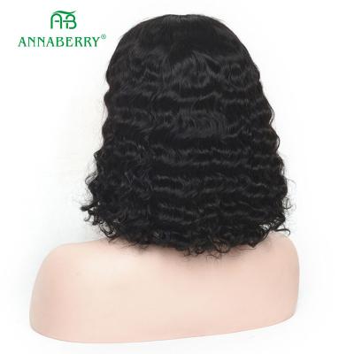 China Other Wholesale Raw Brazilian Cuticle Aligned Virgin Human Hair 13x4 Lace Front Deep Wave Wig Lead Wigs For Black Women Hair for sale