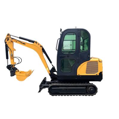 China 2000 kilograms Mini Excavator Factory Price New Engin Diesel 2.0t Digger Mini Excavator micro 2.0 Ton With Hammer for sale