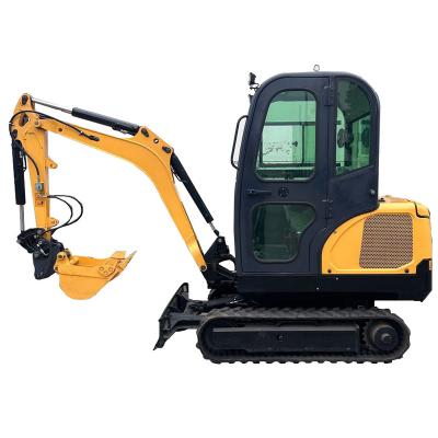 China 2000 Kg Mini Excavator 2.0 Ton Hydraulic Operating Compact Mini Excavator Zero Swing Design With Good Price High Quality for sale