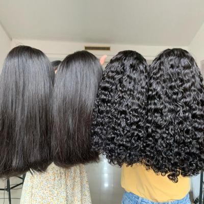 China Deep Transparent Swiss Human Hair Full Lace Wigs 150% 180% Density HD Brazilian Hair Cuticle Aligned Wigs Unprocessed For Black Women for sale