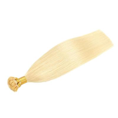 China Silky Straight Wave Full Shine Me Pearl Tip Hair 50.8cm DIY Patch 50g Each Pack 613 Color Blonde Hair 18 Gray Gold Shiny Bleached Blonde Hair I Tip hai for sale