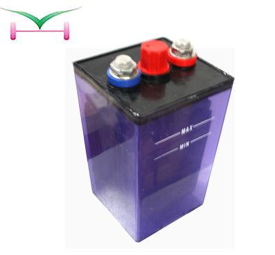 China 1.2v 48v 110v km/h 120ah high discharge nickel cadmium battery railway nicd battery for railway for sale