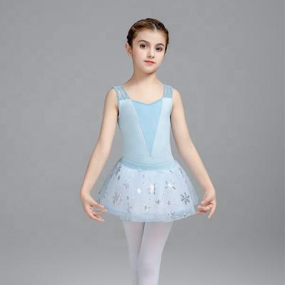 China Ballet Dance Training Wear Kids Comfortable Custom Made Ballet Lined Dancer Tights Girls Dress Ballet Costume Ballet Dress for sale