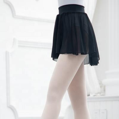 China Comfortable wholesale ballet training performance skirt dance ballet women adults women adults chiffon half skirt for sale