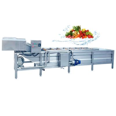 China Large Power Vegetable Food Washer Processing Equipment Lettuce Cleaning Washing Machine For Lettuce Celery for sale