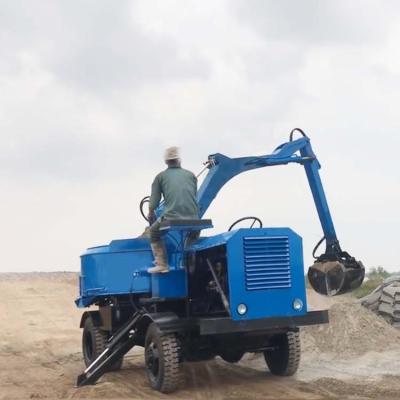 China Mobile Automatic Feeding Concrete Mixer Truck For Construction for sale