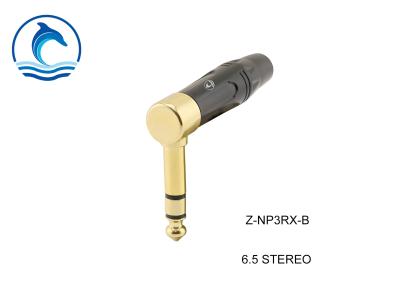 China Right Angle Type Stereo Jack TRS Audio Connector Z-NP3RX-B Audio Jack Connector for sale