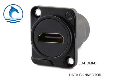 China LC-HDMI-B Digital Data Connector HDMI 1.4 Female Feed Through Socket for sale