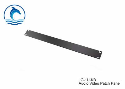 China 19 Inch 1U Blank Spacer Panel , Audio Patch Panel Power Distribution Unit for sale