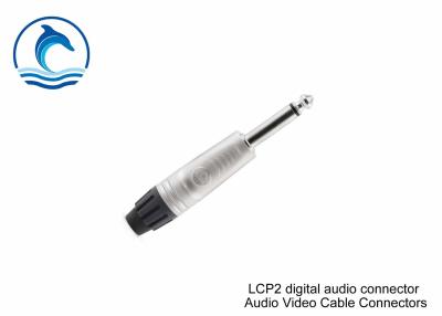 Chine 6.35mm 2 connecteur d'l'audio visuel l'audio des Câbles connecteur LCP2 Digital de Polonais à vendre