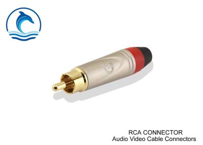 China RCA Female Connector RCA LCR2X-2 Jack Connector , RCA To RCA Connector for sale