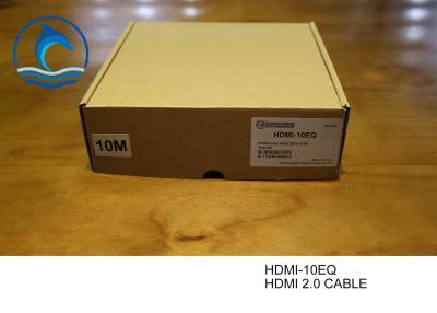 China High Speed HDMI 2.0 Cable , Hdmi To Hdmi Cable 50ft HDMI-10EQ Optical Fiber Type for sale