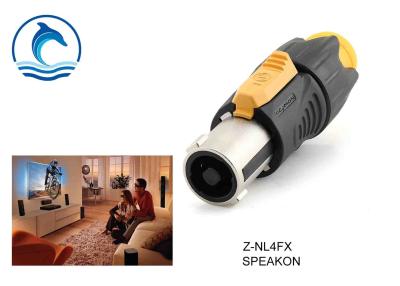 China Cold Forging Z-NL4FX Speakon Speaker Connectors For Electrical Equipment for sale