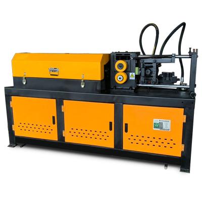 China Building material stores hydraulic wire machine steel bar straight straightener and cutter steel bar straightening high-speed straightening machine for sale