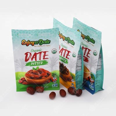 China Recyclable Mylar Flat Bottom Aluminum Foil Bag Food Packaging Pouch for sale