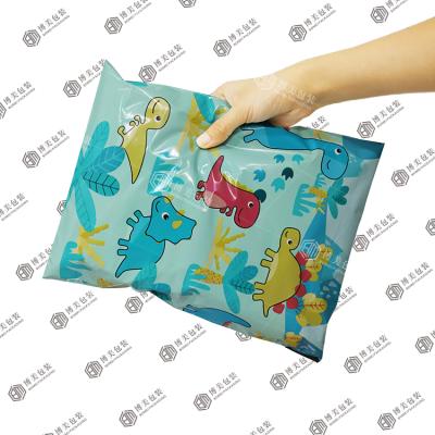 China Eco-friendly Degradable/Tearproof/Strong Adhesive/Perfect Printing Custom Printed Plastic Polymailers Apparel Garment Package Bags Poly Envelopes Pink For Courier Sale for sale