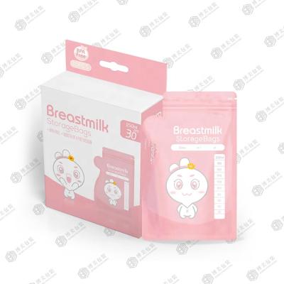 China BPA Free Baby Milk Storage Food Grade Plastic Bag Lansinoh Breast Milk Storage Bags for sale