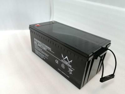 中国 深い周期12V 200ah AGMの鉛の酸のゲルM8ターミナル6FM200G 販売のため