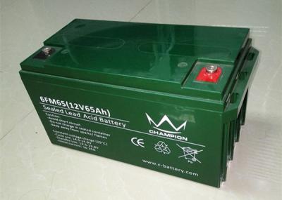 China Wheel Chair / UPS 12 volt 65ah Deep Cycle Lead Acid Battery 6FM65D for sale