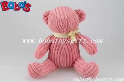 China Fanshion Design Pink Stuffed Teddy Bear Toy Without Eys Nose and Mouth for sale