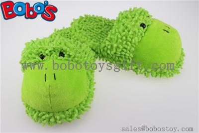 China Non-Slip Women Shoe Plush Stuffed Soft Frog Animal Home Slippers for sale