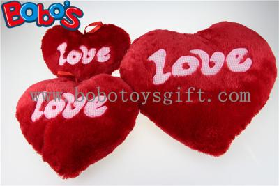 China Plush Stuffed Red Heart Shape Cushion Soft Pillow Toy as Valentine's Day Gift for sale