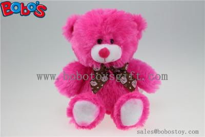 China 20cm Hot Pink Lips Plush Bear Toy as Valentine Promotional Gift for sale