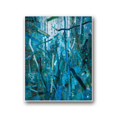 China Luxury Abstract Modernism/Abstract Art/Realism Hotel Decor Light Print Paintings Wall Art Artist Authorized Print Oil Painting Reproduction for sale