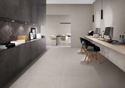 中国 Light Gray Durable 400x800mm Soft Glazed Ceramic Tiles And Interior Wall Tile For Living Room And Renovation 販売のため