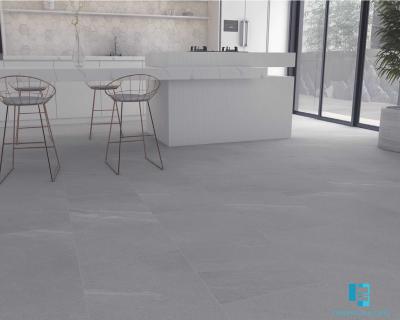 Chine Décoration du plancher 3.5mm Buliding de Grey Marble Stone Waterproof SPC Vinly à vendre