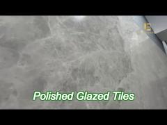 gray marble look polished glazed porcelain tile and 900x1800x9mm inside floor tile for kitchen