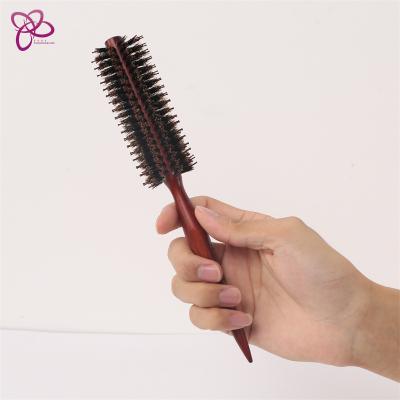 China Wholesale Comfortable Healthy Comb Hairdresser Supplies Hair Extension Brush For Chef Massage Double Action Wooden Comb Dryer Pocket for sale