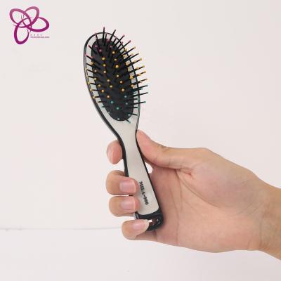 China LOGO Air Cursion Hair Brush Custom Pocket High Quality Natural Plastic Comb Comb Comfortable Healthy Comfortable Comb Handle Using for sale