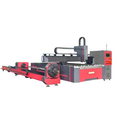 China Laser CUTTING SUDA Fiber Laser Cutting Machine FC Heavy Duty Machines For Metal Sheet Cutting With Rotary Device for sale