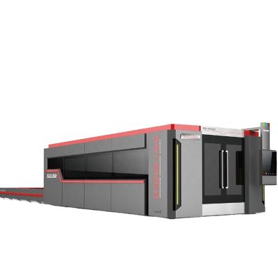 China Laser CUTTING industry cnc laser cutting machine for sheet metal cutting with full enclosure cabinet and exchange tables for sale