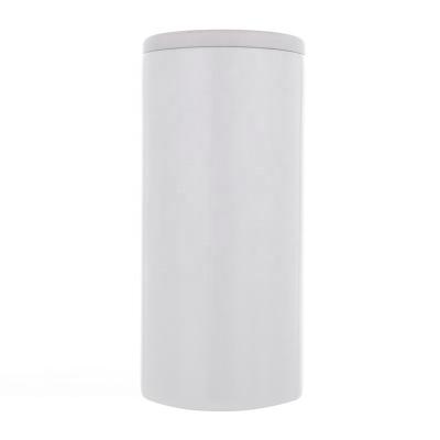 China 12oz Beverage Cola Soda Blank Sublimation Viable Lean White Double Wall Vacuum Insulated Beer Can Holder For DIY Printing for sale