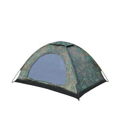 China Hot Sale Camouflage Style Outdoor Ultralight Camping Camouflage Family Waterproof Rising Tent for sale