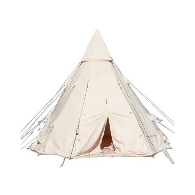 China Factory Product Custom Hotel Luxury Glamping Bell Tents Diagonal Tying Type Waterproof Canvas Geodesic Dome Tent For Sale for sale