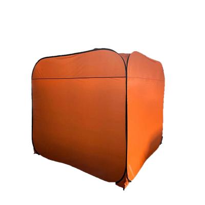 China Priece Low Compartment Emergency Waterproof Windproof Movable Tent Portable Custom Made Outdoor Refugee Cabin for sale