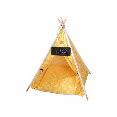 China 2021 New Arrival Breathable Exquisite Beauty Outdoor Funny Foldable Pet Tent Room For Dog Cat Pet for sale