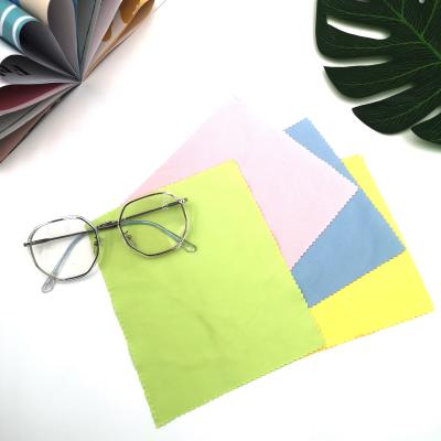 China Glass Cleaning Glasses Cleaning Accessories Glasses Sunglasses Wiping Cleaning Cloth Microfiber Lenses Microfiber Nits Care Cloths for sale