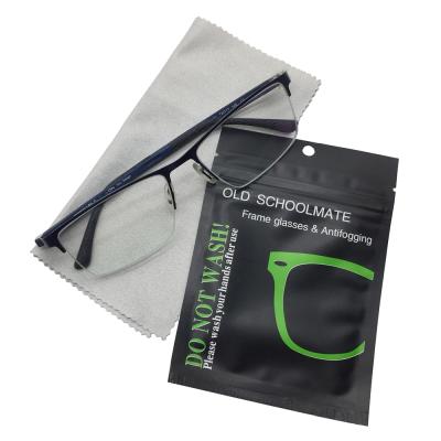 China Anti-fog ; Anti Scratch Fog Free Reusable Cloth Microfiber Cleaner For Glasses In Stock for sale